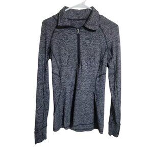 Lululemon Pullover Women 6 Runderful 1/2 Zip Thumb Holes Sportswear Athleisure
